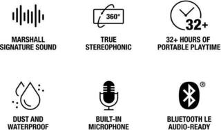 Přenosný reproduktor Marshall Emberton III Midnight Blue Přenosný reproduktor - 7