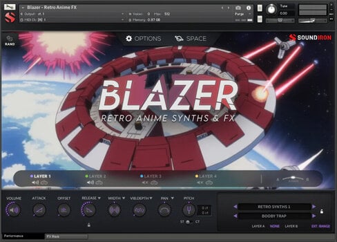 VST Instrument Soundiron Blazer - Retro Anime FX (Digitalni izdelek) - 2