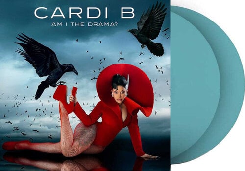 LP platňa Cardi B - Am I The Drama? (Indie Exclusive) (Limited Edition) (Blue Coloured) (2 LP) - 2
