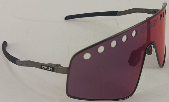 Sport Glasses Oakley Sutro TI Sweep 60250338 Matte Gunmetal/Prizm Road Sport Glasses (Pre-owned) - 5