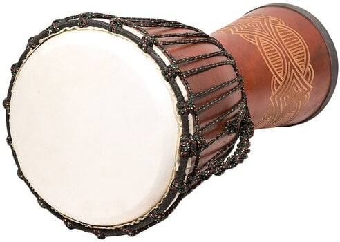 Djembé Terre Beginner Carved 50 cm Natural/Carved 9" Djembé - 3