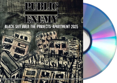 CD диск Public Enemy - Black Sky Over The Projects: Apartment 2025 (CD) - 2