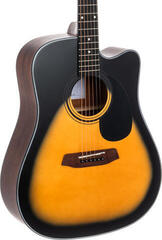 Akustická kytara Pasadena PDC-100 Sunburst Akustická kytara - 3