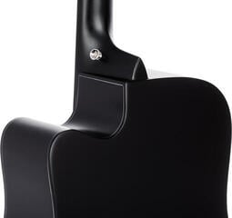 Dreadnought Guitar Pasadena PDC-200 Black Dreadnought Guitar - 5