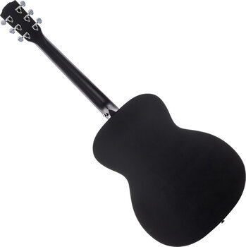 Jumbo Guitar Pasadena PG-200 Black Jumbo Guitar - 2