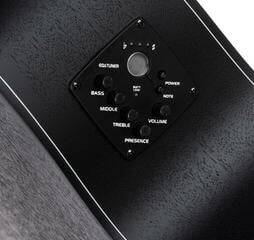 Електро-акустична китара Джъмбо Pasadena PGC-100E Black Електро-акустична китара Джъмбо - 6