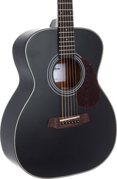 Jumbo Guitar Pasadena PG-200 Black Jumbo Guitar - 4