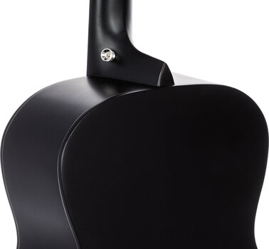 Jumbo Guitar Pasadena PG-200 Black Jumbo Guitar - 6