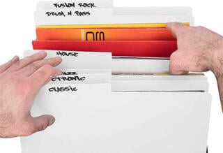 Torba/futrola za LP ploče Glorious PVC Дистрибутер ЛП плоча 6 White - 2