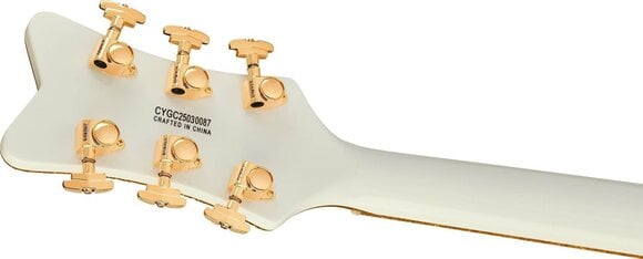 Semi-Acoustic Guitar Gretsch Synchromatic Falcon HB SC EB Snowcrest White Semi-Acoustic Guitar - 6