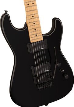 Guitarra elétrica Jackson Pro Origins 1985 San Dimas SD1 HH FR MN Gloss Black Guitarra elétrica - 3