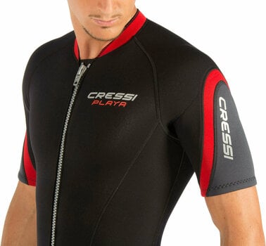 Wetsuit Cressi Wetsuit Playa Man 2.5 Black/Red M - 6