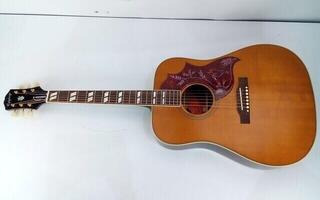 Електро-акустична китара Дреднаут Epiphone Masterbilt Hummingbird Aged Natural Antique Електро-акустична китара Дреднаут (Почти нов) - 1