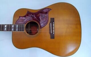 Електро-акустична китара Дреднаут Epiphone Masterbilt Hummingbird Aged Natural Antique Електро-акустична китара Дреднаут (Почти нов) - 2