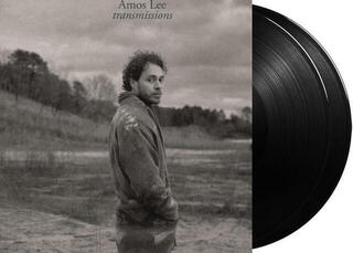 Vinyl Record Amos Lee - Transmissions (Indie Exclusive) (Blue Coloured) (2 LP) - 1