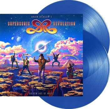 LP ploča Arjen Lucassen's Supersonic Revolution - Golden Age Of Music (Transparent Blue Coloured) (2 LP) - 2