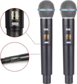 Trådlöst set DNA BAT DUAL VOCAL Trådlöst set - 6