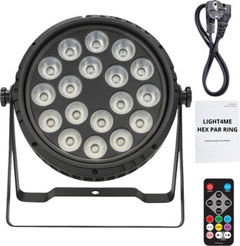 PAR LED Light4Me HEX RING PAR LED - 5