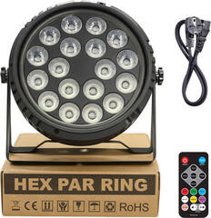 LED PAR Light4Me HEX RING LED PAR - 5