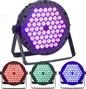 LED PAR Light4Me P60 RGB LED PAR - 8