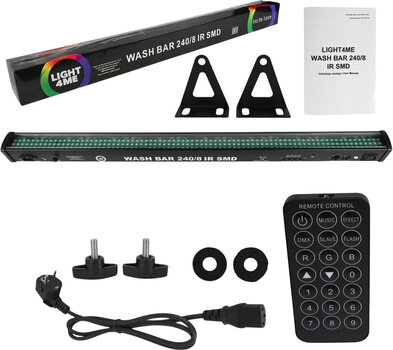LED Bar Light4Me WASH 240/8 IR SMD LED Bar - 9
