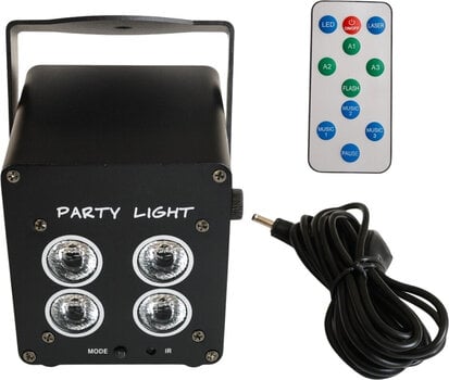 LED PAR Light4Me ACCU 4x3W LED PAR - 4