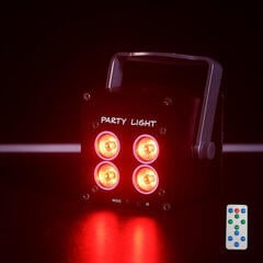 LED PAR Light4Me ACCU 4x3W LED PAR - 5