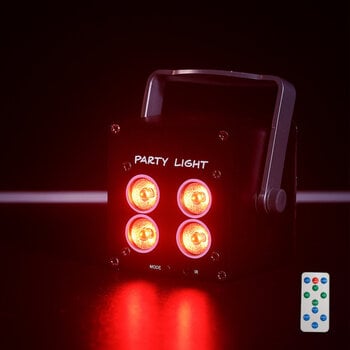 LED PAR Light4Me ACCU 4x3W LED PAR - 6