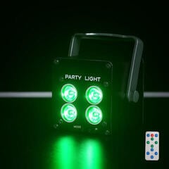 LED PAR Light4Me ACCU 4x3W LED PAR - 7