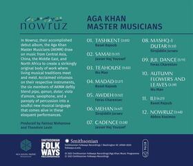 Music CD Aga Khan Master Musicians - Nowruz (CD) - 1