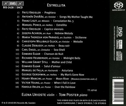 Musik-CD Elena Urioste & Tom Poster - Estrellita (CD) - 2