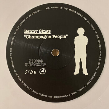 LP ploča Benny Sings - Champagne People (180g) (20th Anniversary Edition) (White Coloured) (LP) - 3