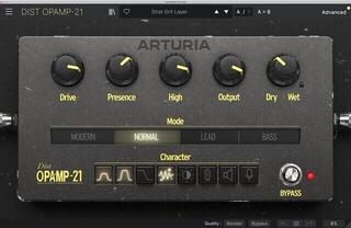 Студио софтуер Plug-In ефект Arturia Dist OPAMP-21 (Дигитален продукт) - 1