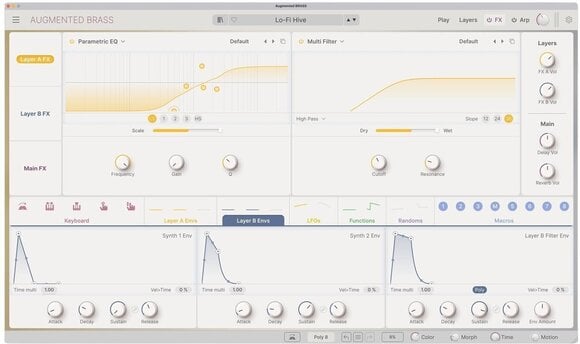 VST Instrument Arturia Augmented BRASS (Digitalni izdelek) - 2