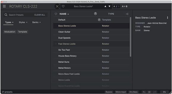 Studio software plug-in effect Arturia Rotary CLS-222 (Digitaal product) - 2