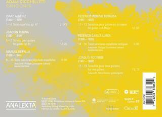 Musik-CD Adam Cicchillitti - Canciones (CD) - 1