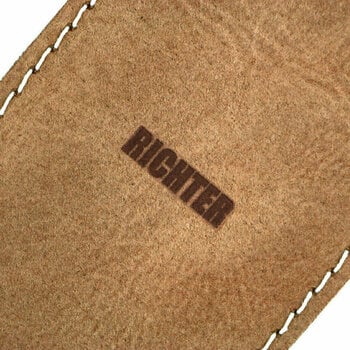 Courroie de guitare Richter Raw III Waxy Suede Natural - 4