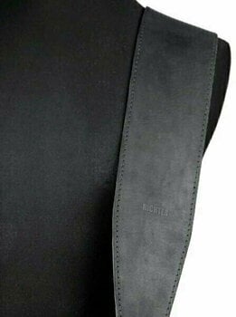 Courroie de guitare Richter Raw III Waxy Suede Black - 4