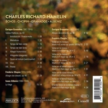 CD musique Charles Richard-Hamelin - Échos (CD) - 2