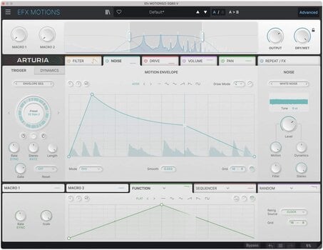 FX-processorer programvaruplugin Arturia Efx MOTIONS (Digital produkt) - 2