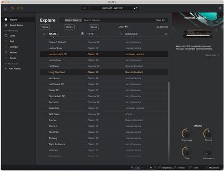 VST Instrument Arturia CP-70 V (Digitaal product) - 3