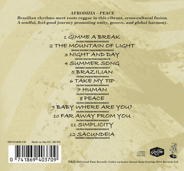 Musikk-CD Afrodizia Peace (CD) - 2