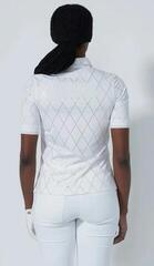 Polo košeľa Daily Sports Chroma Half Sleeved White Metallic Argyle - 1