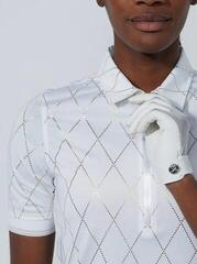 Polo košeľa Daily Sports Chroma Half Sleeved White Metallic Argyle - 2