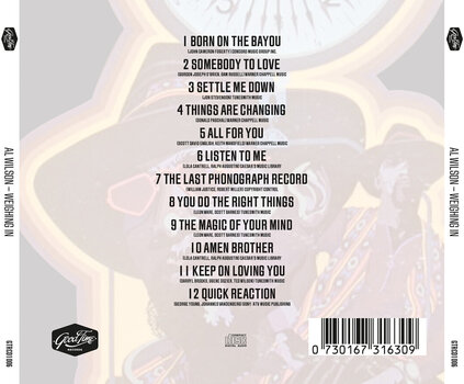 Muzički CD Al Wilson - Weighing In (CD) - 2