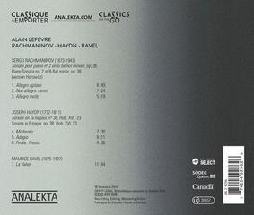 CD musicali Alain Lefevre - Rachmaninoff Haydn - Ravel (CD) - 1