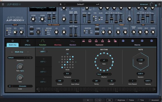 VST Instrument Arturia Jup-8000 V (Produkt cyfrowy) - 2