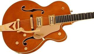 Poolakustiline kitarr Gretsch Synchromatic Nashville HB SC EB 50's Orange Stain Poolakustiline kitarr - 2