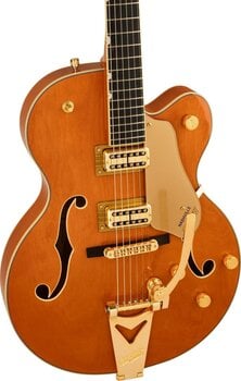 Semi-Acoustic Guitar Gretsch Synchromatic Nashville HB SC EB 50's Orange Stain Semi-Acoustic Guitar - 4