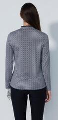 Polo-Shirt Daily Sports Diamond Long Sleeved Half Neck Diamond - 2